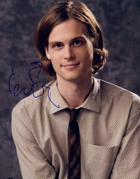 Matthew Gray Gubler autograph