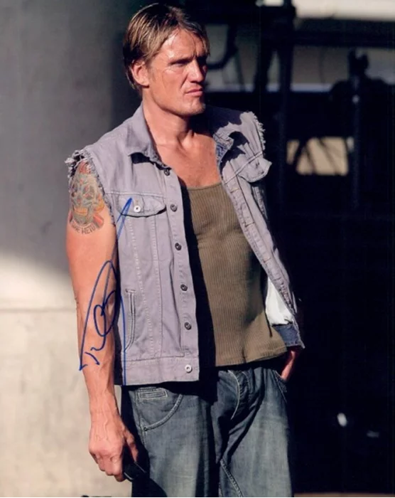 Dolph Lundgren autograph