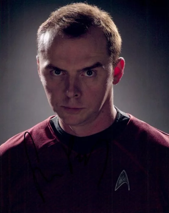Simon Pegg autograph