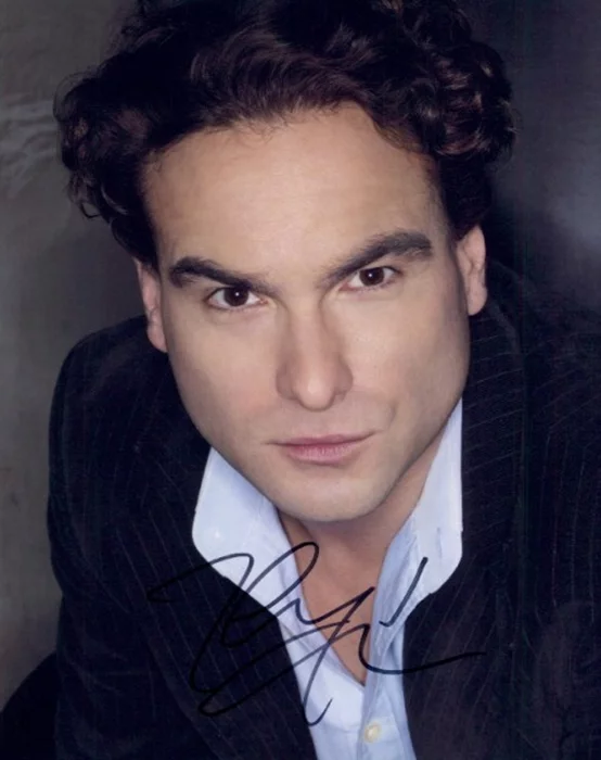 Johnny Galecki autograph