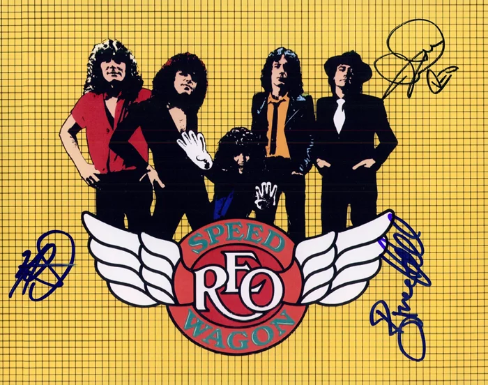 REO Speedwagon autograph