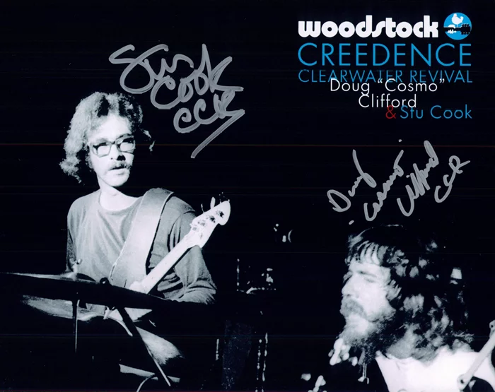 Creedence Clearwater Revival autograph