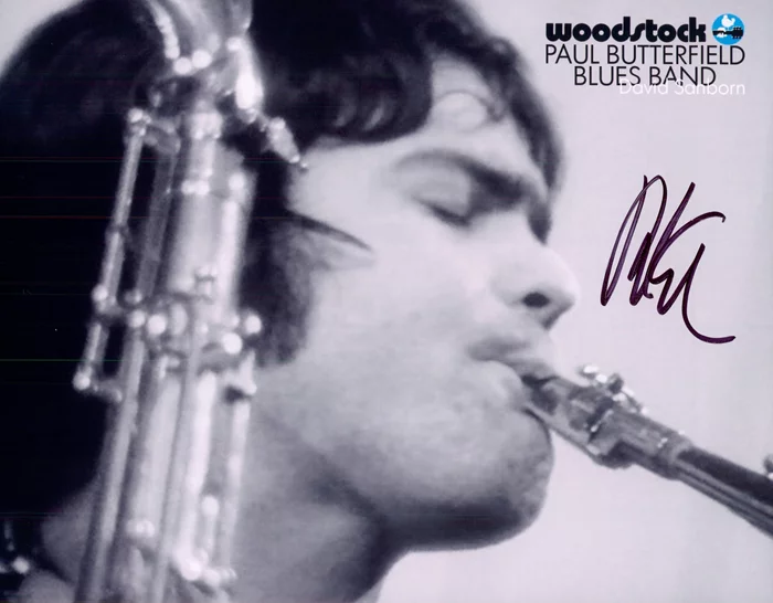 David Sanborn autograph