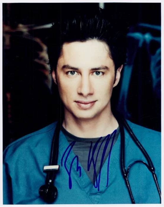 Zach Braff autograph