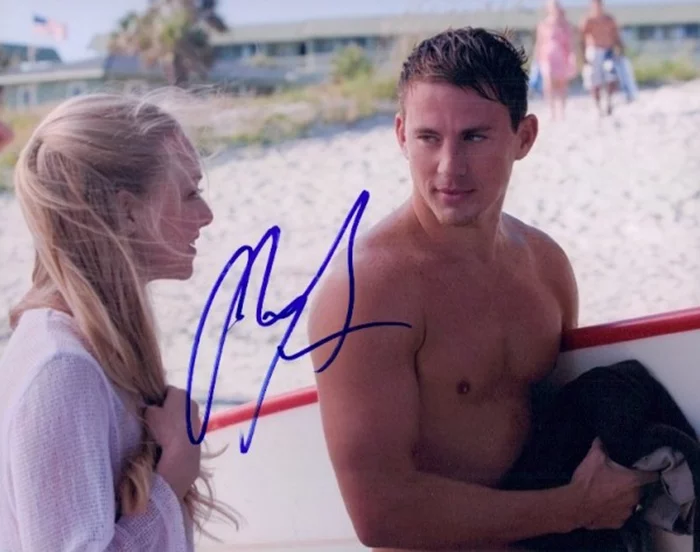 Channing Tatum autograph