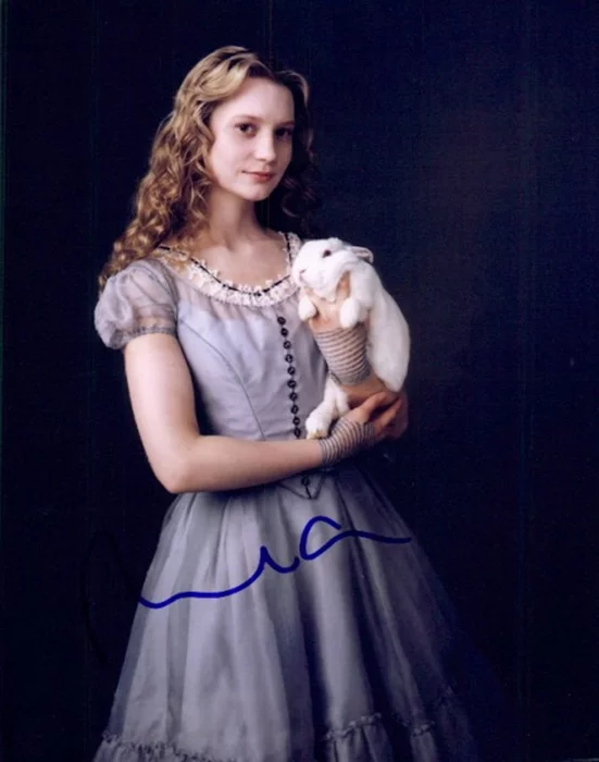 Mia Wasikowska autograph