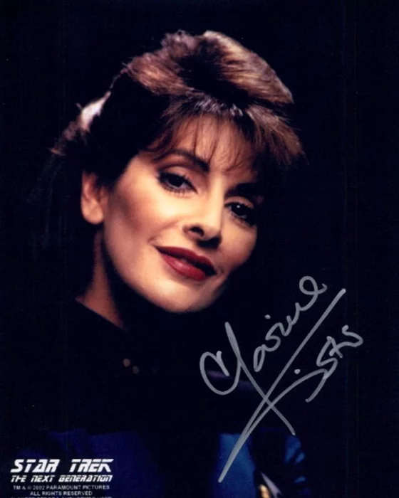 Marina Sirtis autograph
