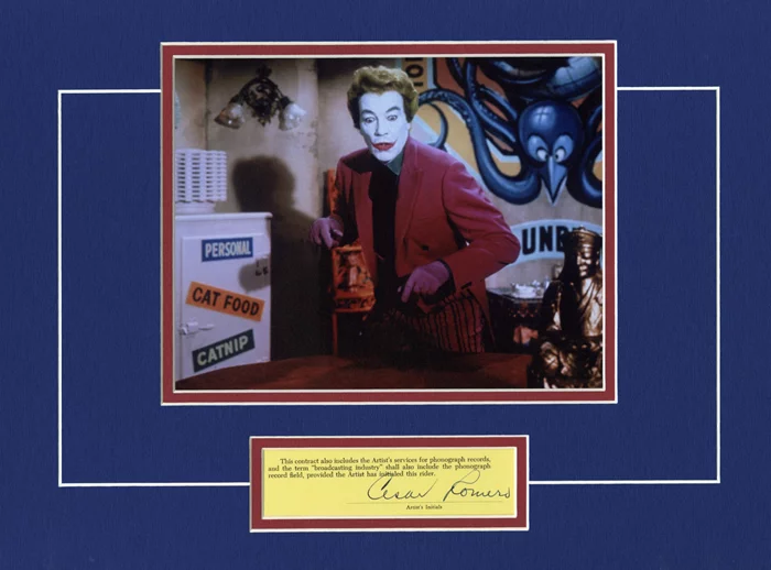 Cesar Romero autograph