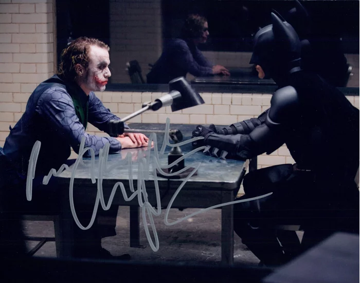 Christian Bale autograph