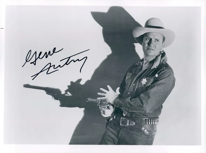 Gene Autry autograph