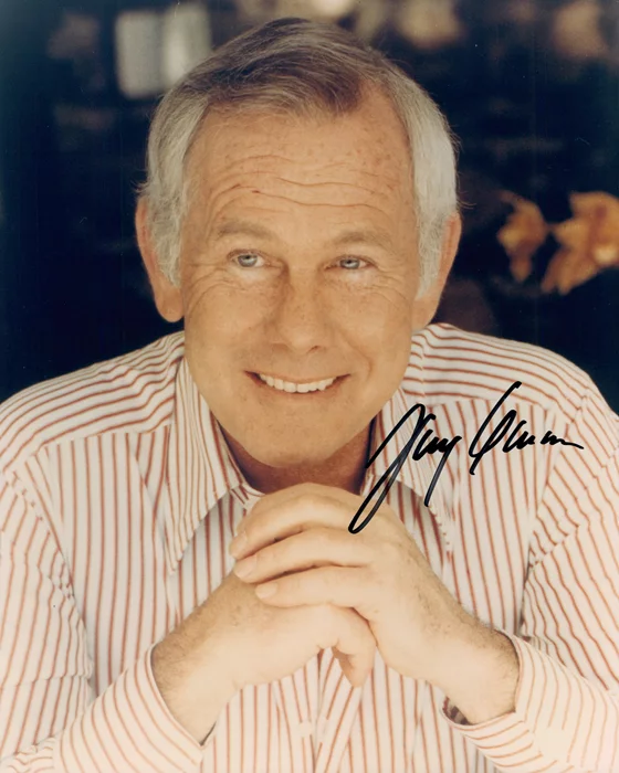 Johnny Carson autograph