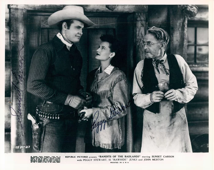Bandits Of The Badlands autograph