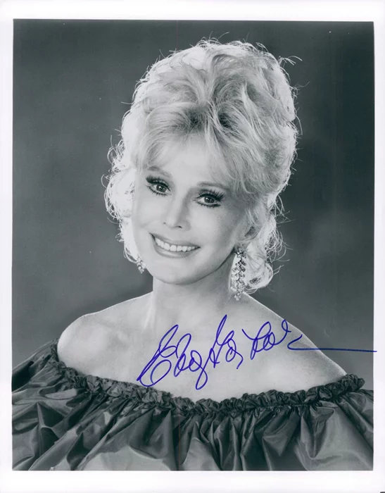 Eva Gabor autograph