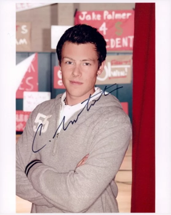 Cory Monteith autograph