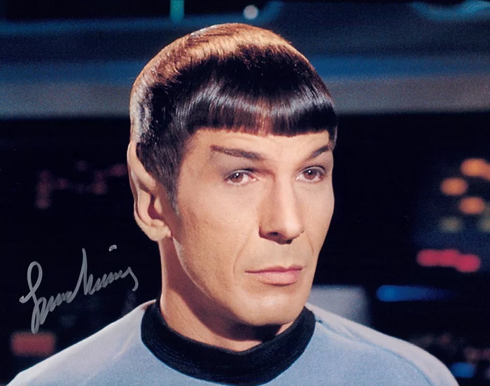 Leonard Nimoy autograph
