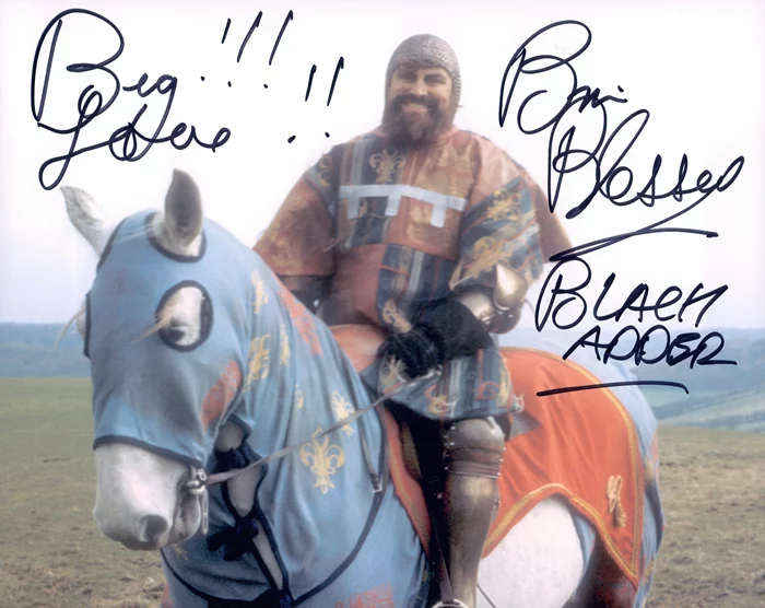 Brian Blessed autograph