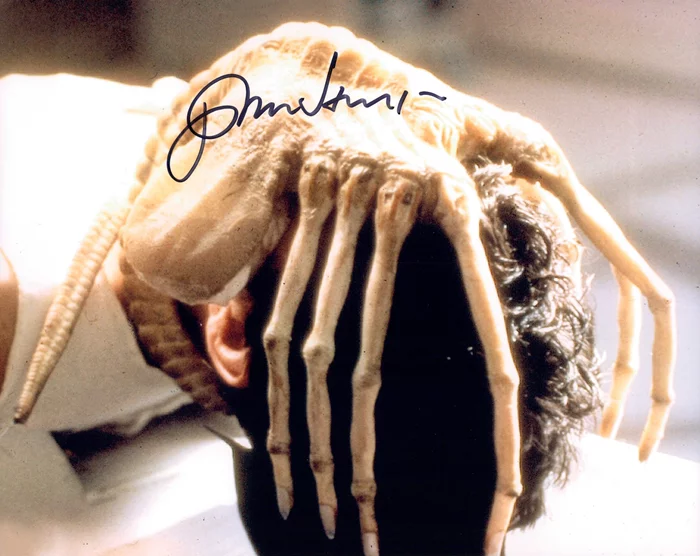 John Hurt autograph