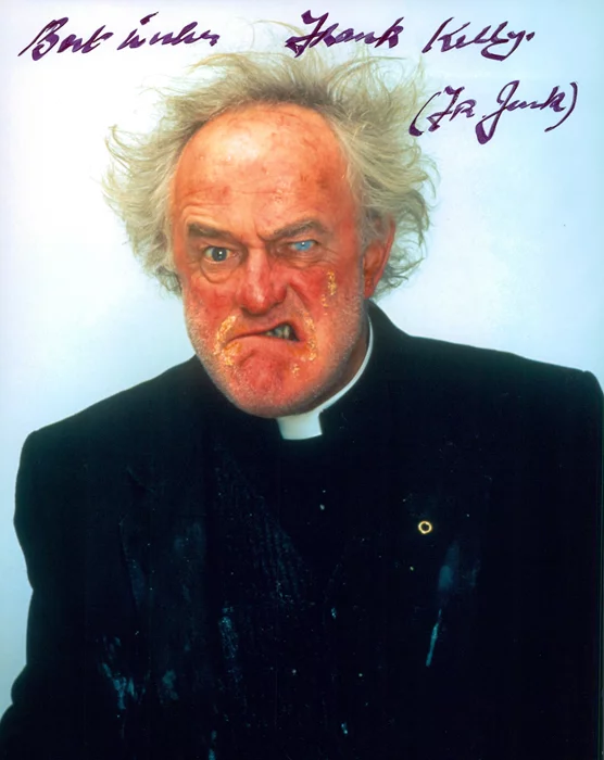 Frank Kelly autograph