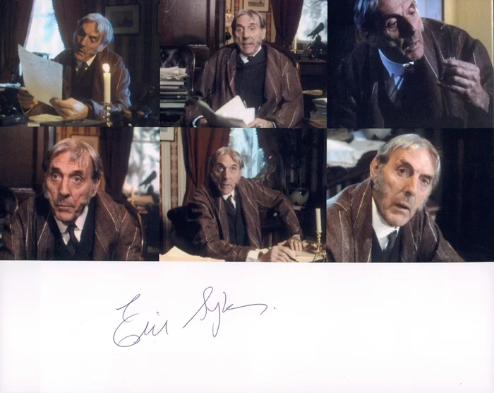 Eric Sykes autograph