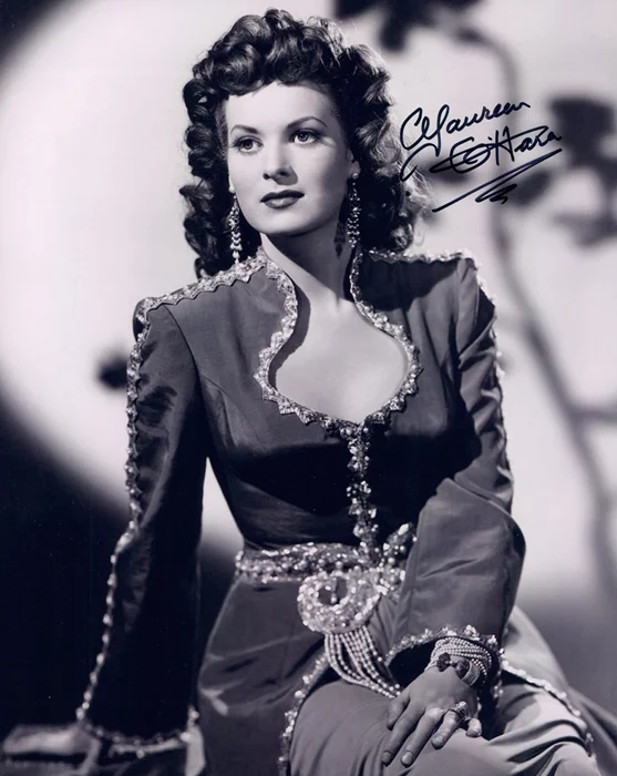 Maureen O'Hara autograph
