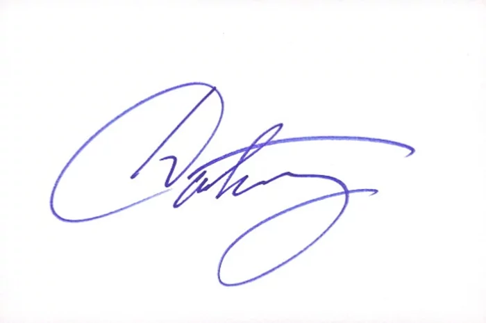 Dmitry Chaplin autograph