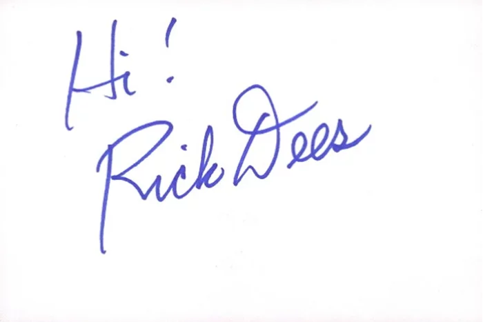 Rick Dees autograph