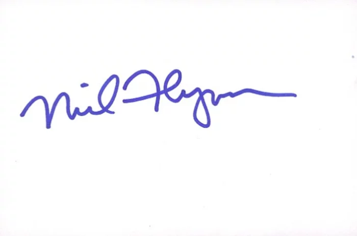 Neil Flynn autograph
