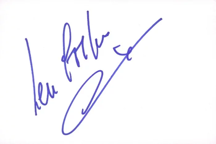 Len Goodman autograph