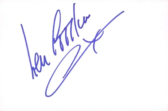 Len Goodman autograph