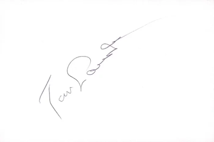 Tom Lasorda autograph