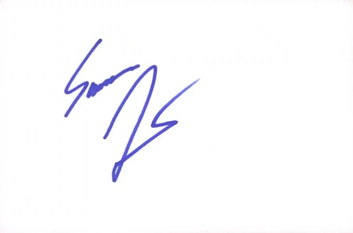 Samm Levine autograph