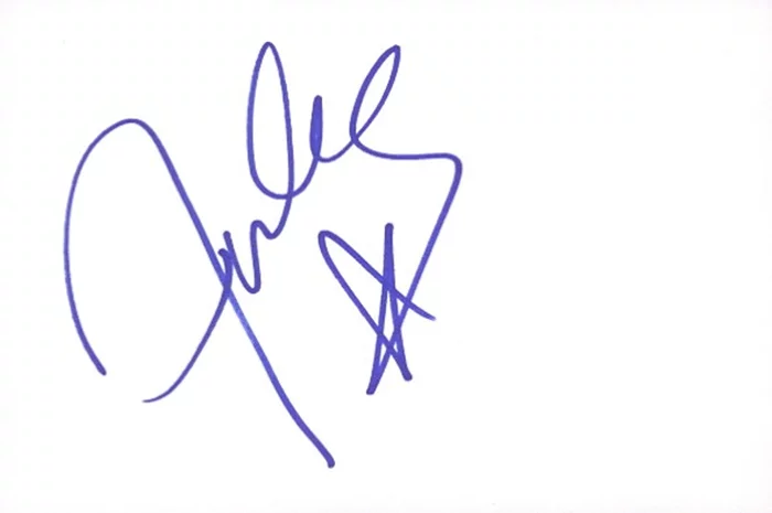 Julia Mancuso autograph