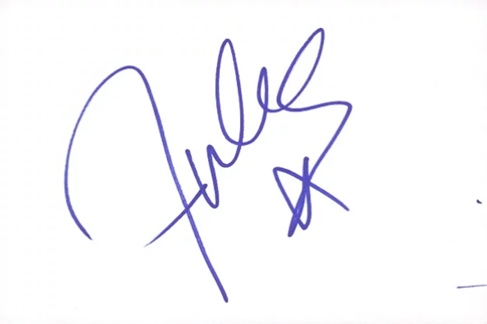 Julia Mancuso autograph