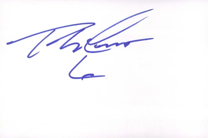 Frank McCourt autograph