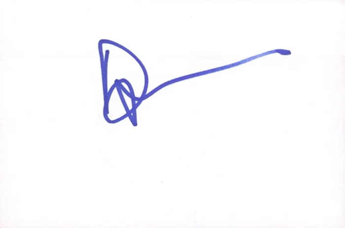 David Moscow autograph