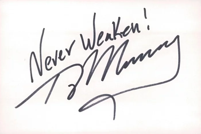 Ty Murray autograph