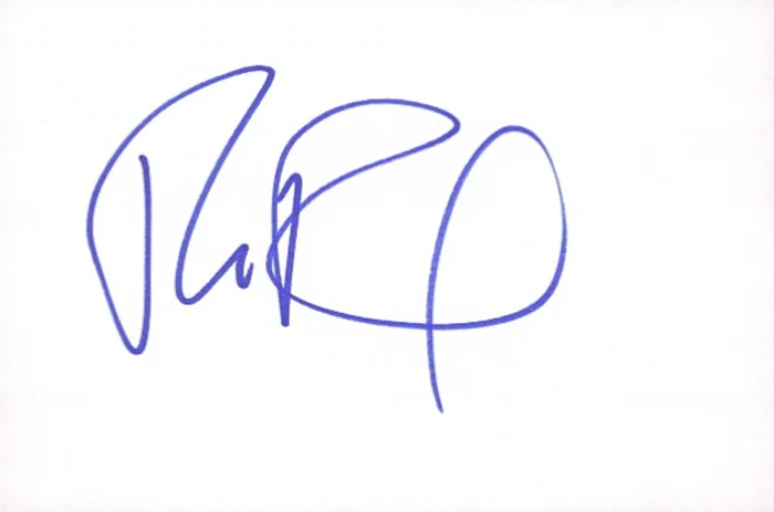 RuPaul autograph