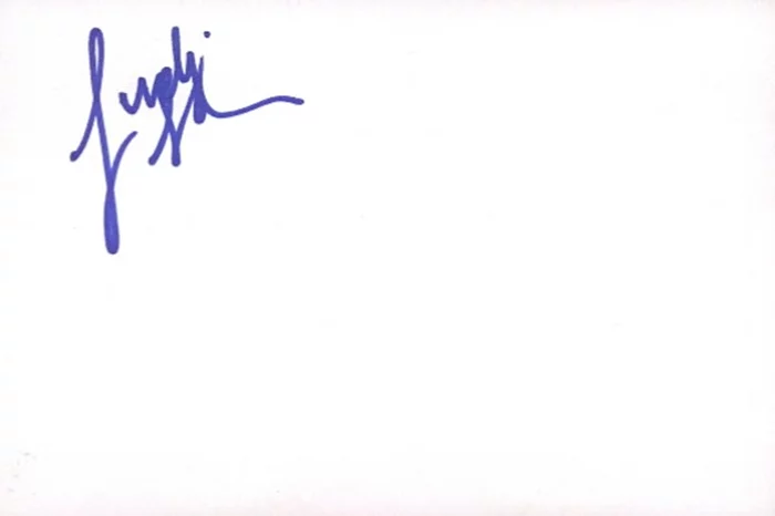Lindsay Sloane autograph