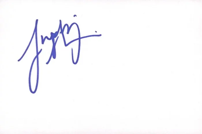 Lindsay Sloane autograph