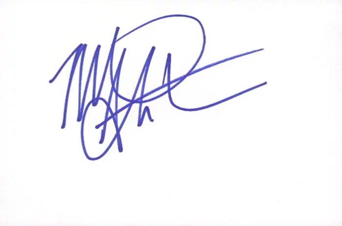 Michael Strahan autograph