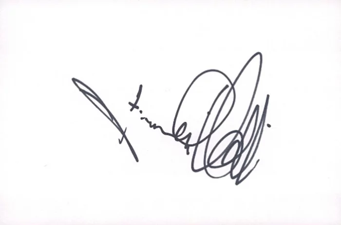 Frankie Valli autograph