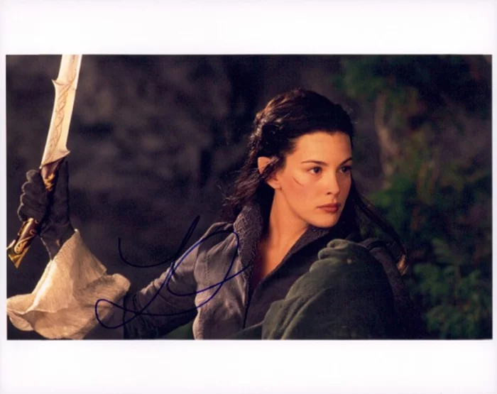 Liv Tyler autograph