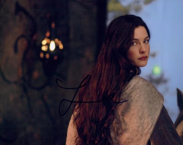 Liv Tyler autograph