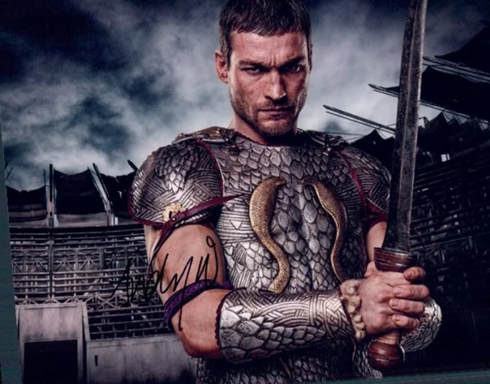 Andy Whitfield autograph