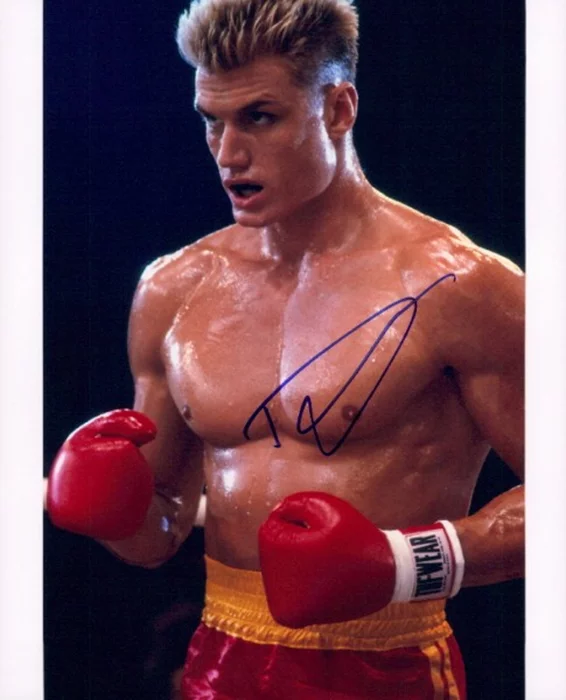 Dolph Lundgren autograph