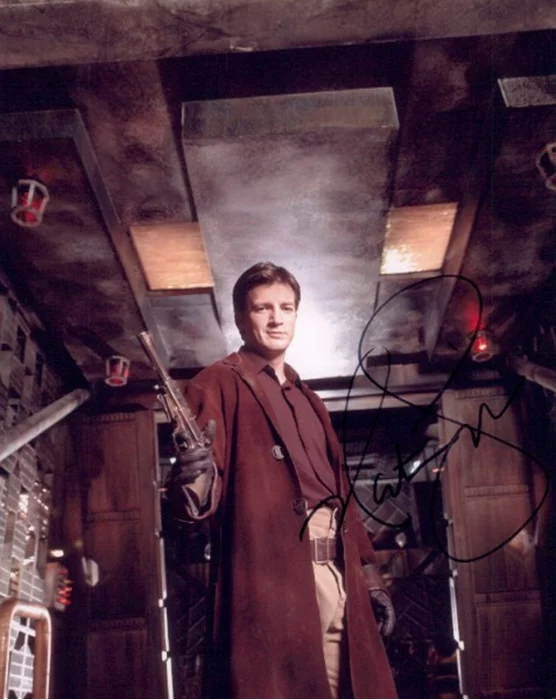 Nathan Fillion autograph
