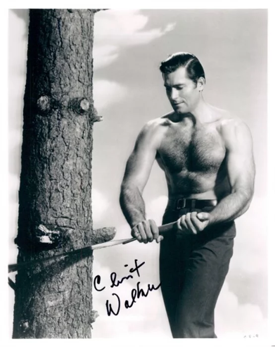 Clint Walker autograph