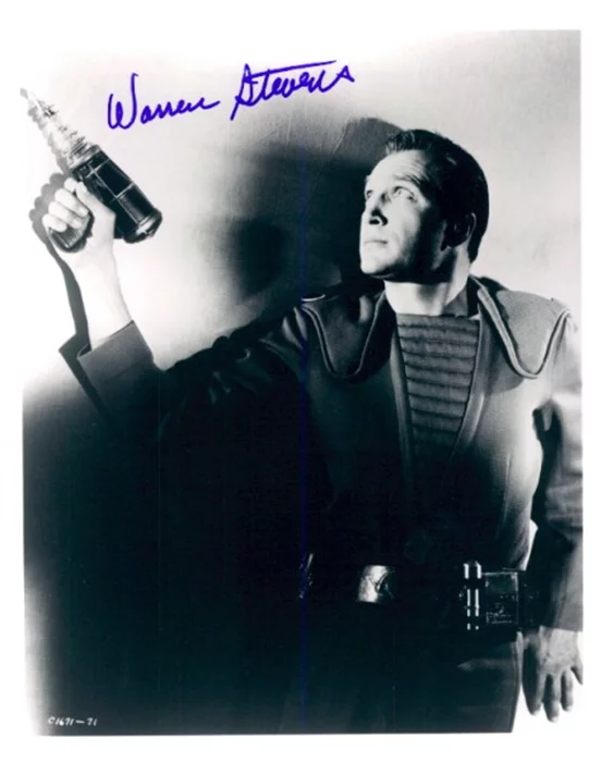 Warren Stevens autograph