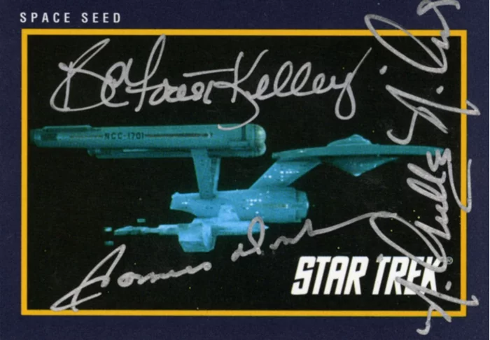 Star Trek autograph