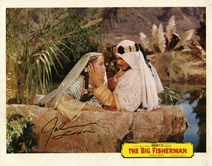 John Saxon autograph
